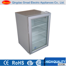 Electric 52L glass door Energy drinks mini display fridge